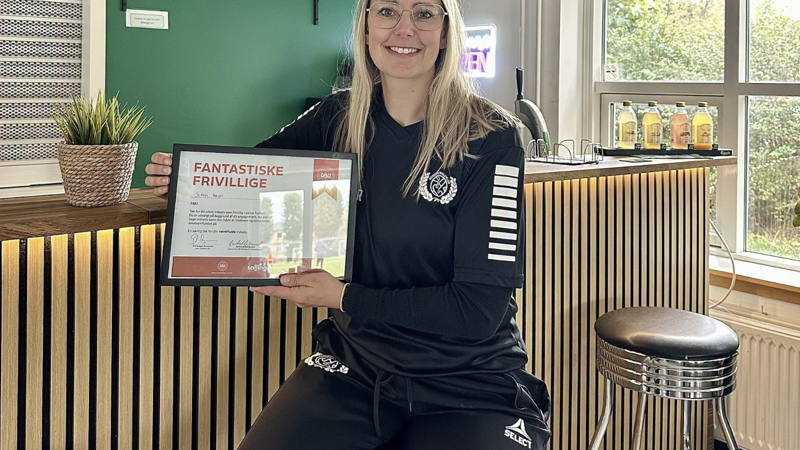 SARAH ER FANTASTISK FRIVILLIG!